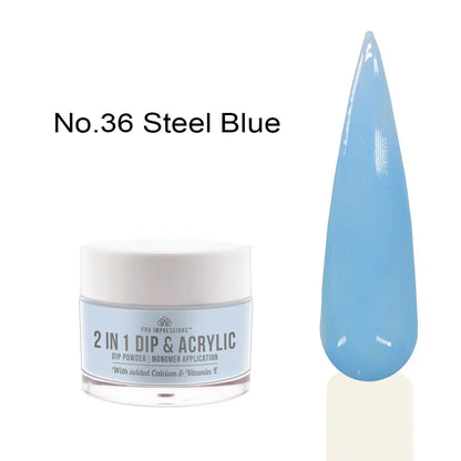 2 In 1 Dip & Acrylic Powder - 6 Piece Starter Kit