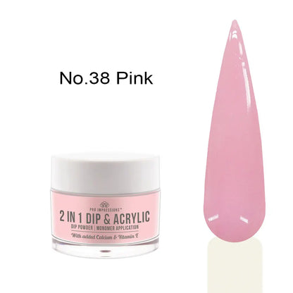 2 In 1 Dip & Acrylic Powder - 6 Piece Starter Kit