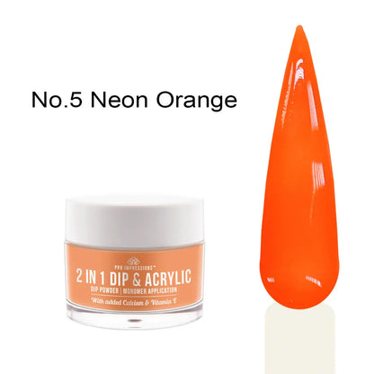 2 In 1 Dip & Acrylic Powder - 6 Piece Starter Kit
