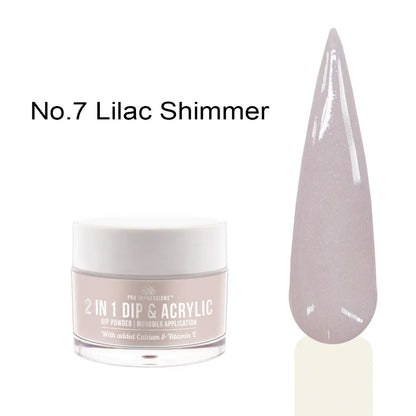 2 In 1 Dip & Acrylic Powder - 6 Piece Starter Kit