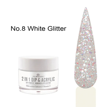 2 In 1 Dip & Acrylic Powder - 6 Piece Starter Kit