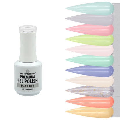 Premium Gel Polish Pastel Perfection Collection