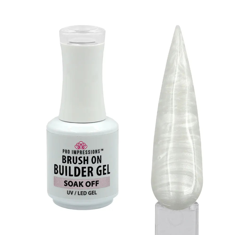 Premium Brush on Builder Gel - Pearly