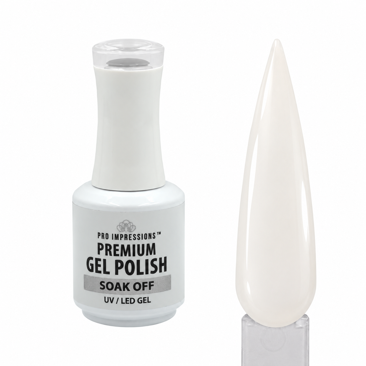 Premium Gel Polish - Sip & Chat (milky white)