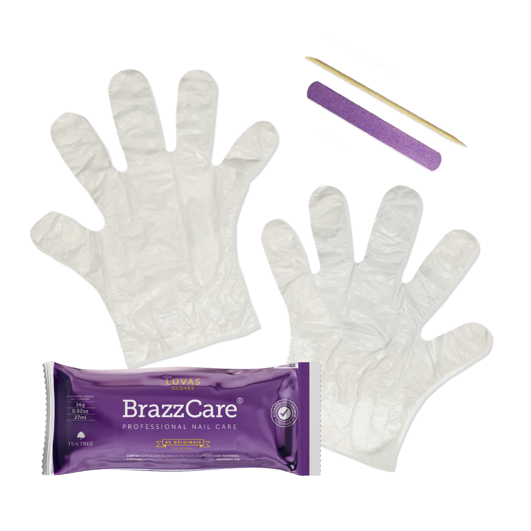 BrazzCare® Luxury Waterless Manicure Gloves