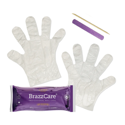 BrazzCare® Luxury Waterless Manicure Gloves