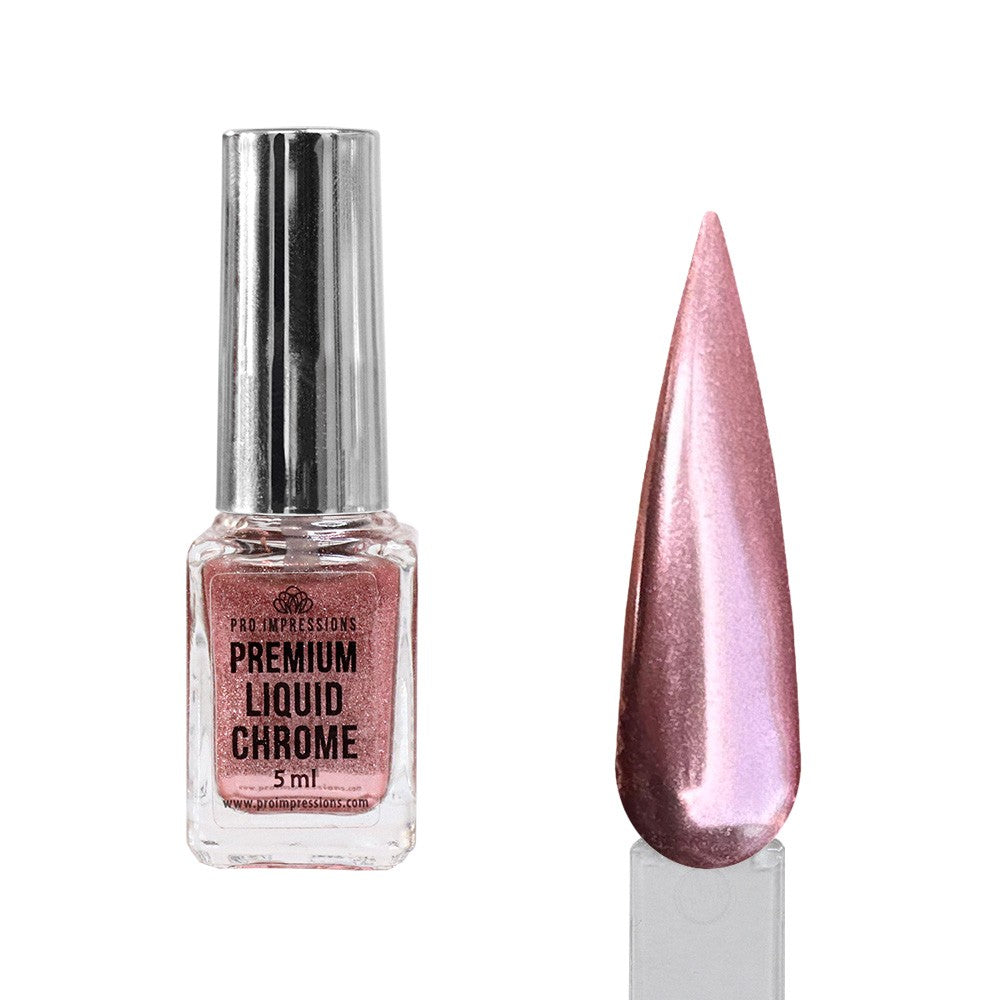 Premium Liquid Chrome - Metallic Collection - Rose Gold 005