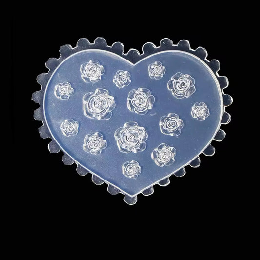Roses Silicone 3D Nail Art Mould