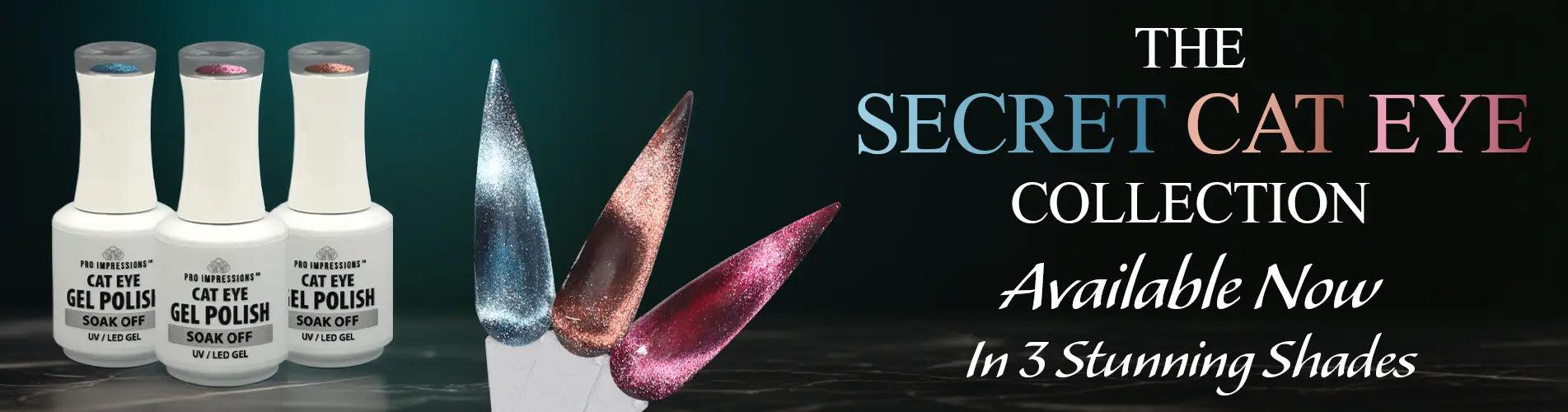 Cat Eye effect gel polish