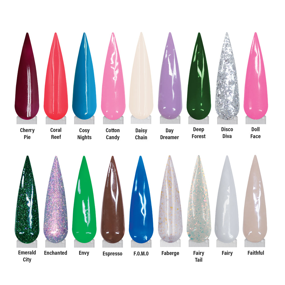 Ultimate Gel Polish Salon Collection - 151 Colours + FREE 280W LED Lamp, Base & Top Coat