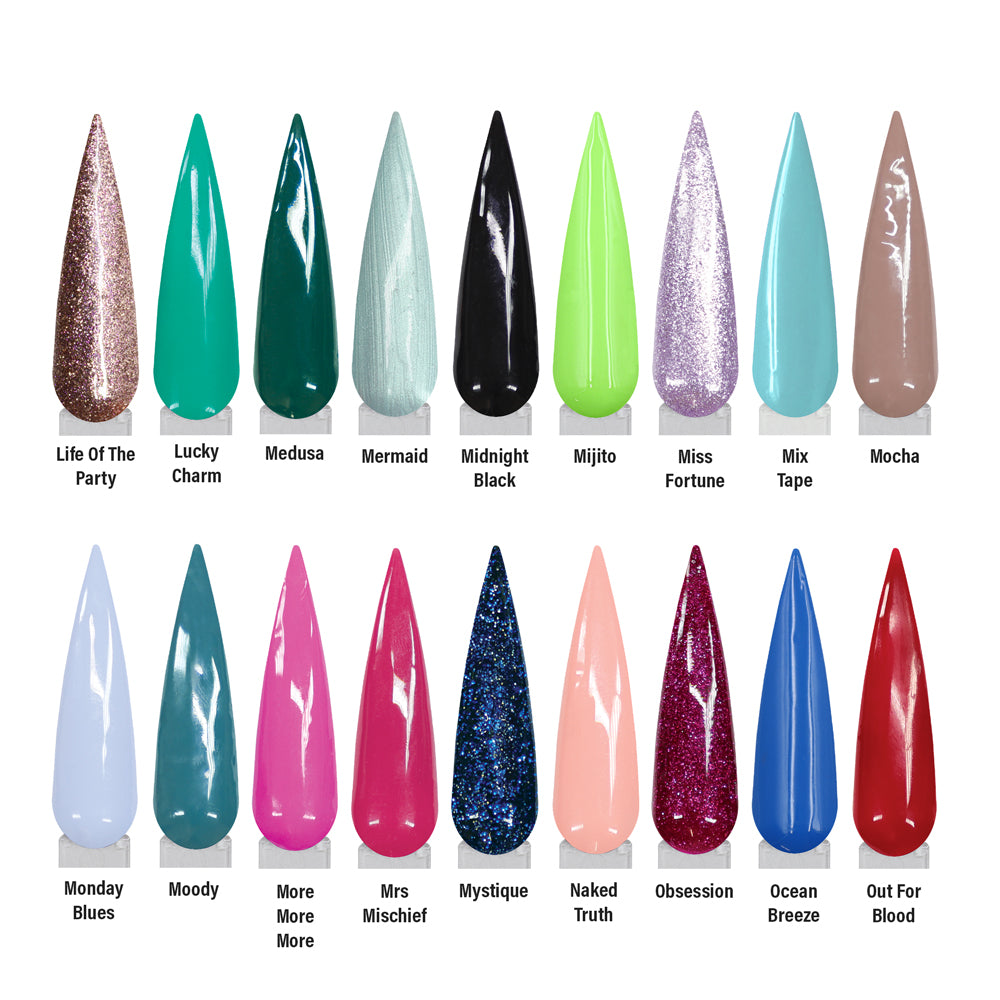 Ultimate Gel Polish Salon Collection - 151 Colours + FREE 280W LED Lamp, Base & Top Coat