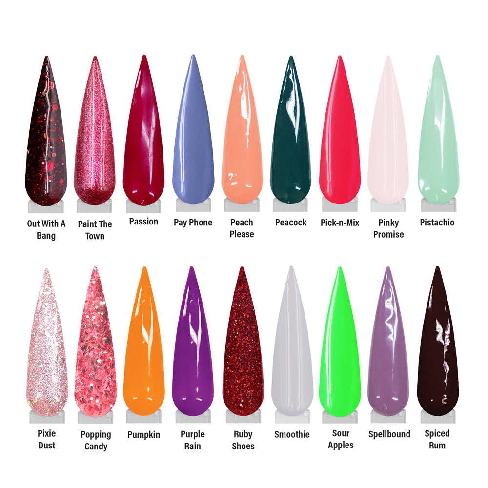 Ultimate Gel Polish Salon Collection - 151 Colours + FREE 280W LED Lamp, Base & Top Coat