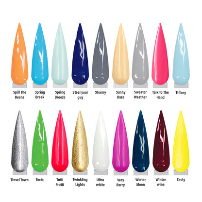 Ultimate Gel Polish Salon Collection - 151 Colours + FREE 280W LED Lamp, Base & Top Coat