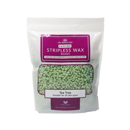 Luxury Stripless Wax Beads - Tea Tree - 500g