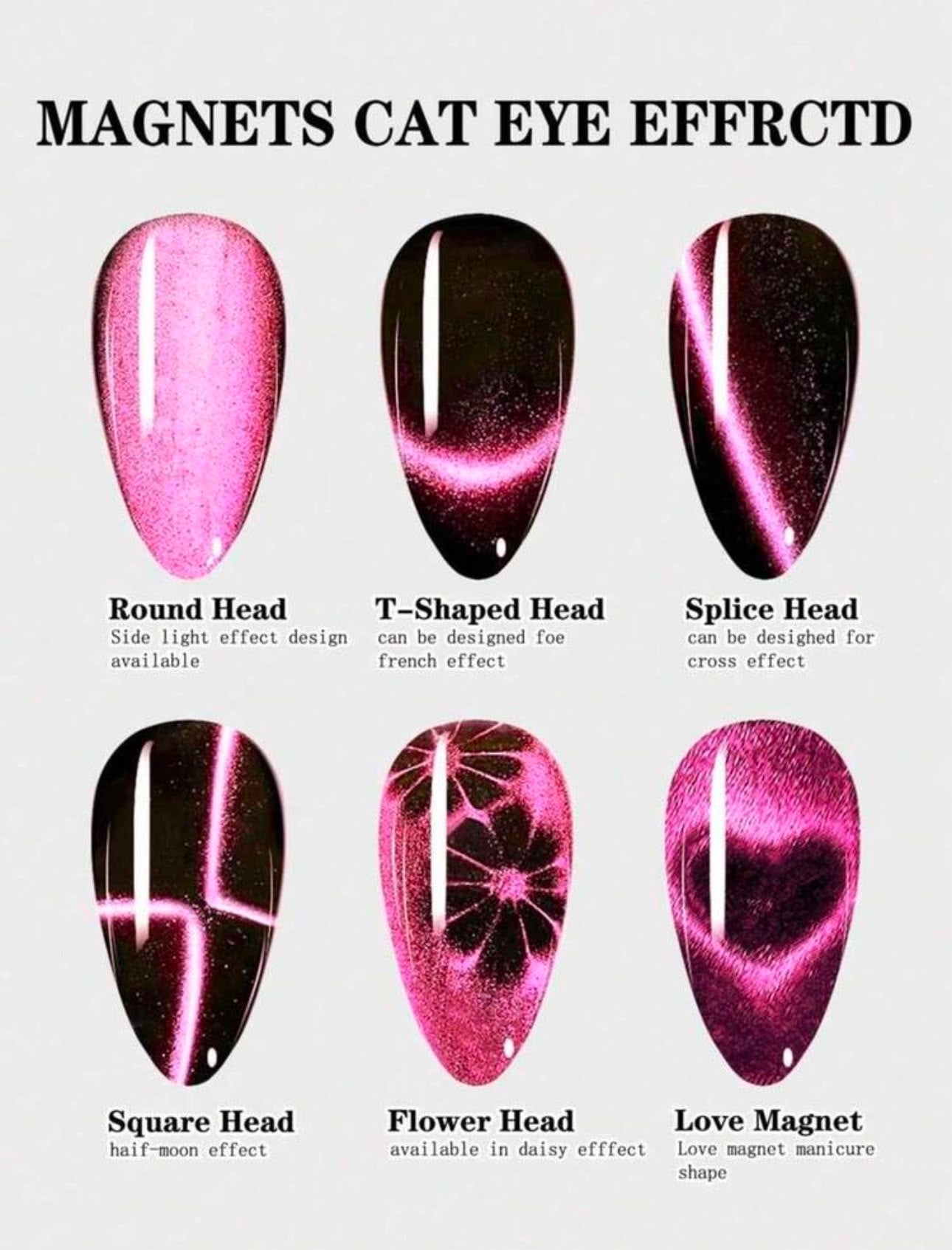 Cat Eye Gel Polish 6-in-1 Magnet