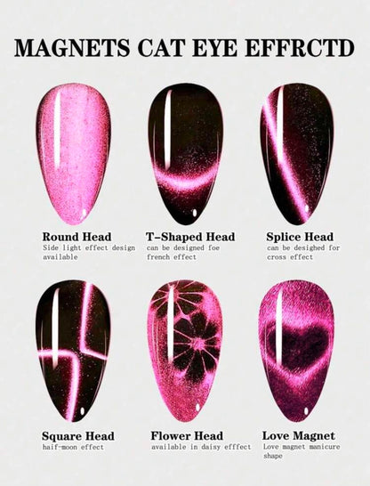 Cat Eye Gel Polish 6-in-1 Magnet
