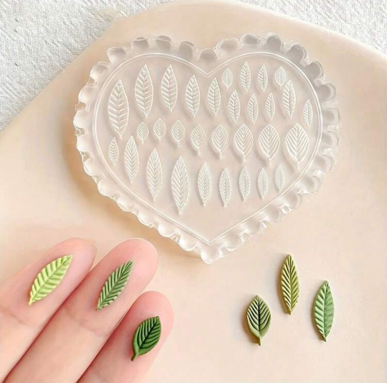 Leaf Silicone 3D Nail Art Mould