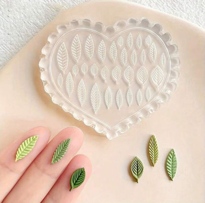 Leaf Silicone 3D Nail Art Mould