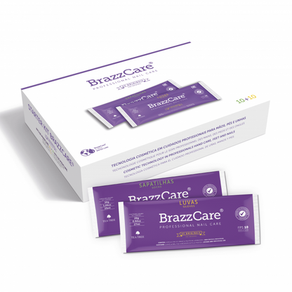 BrazzCare® Luxury Waterless Manicure/Pedicure Starter Kit (20 Pack)