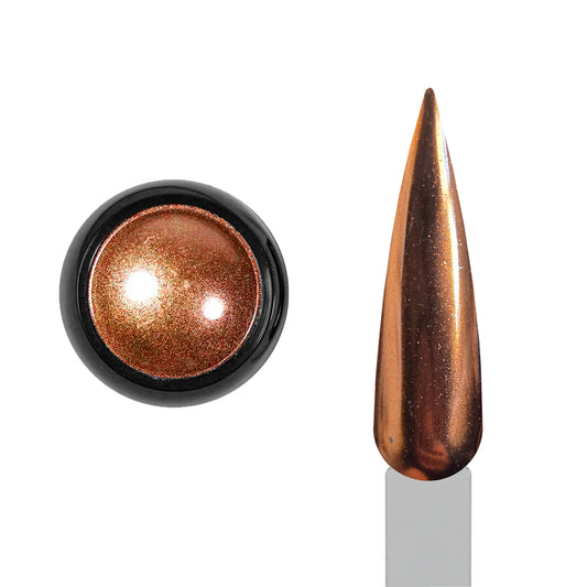 Chrome Nail Powder - Bronze