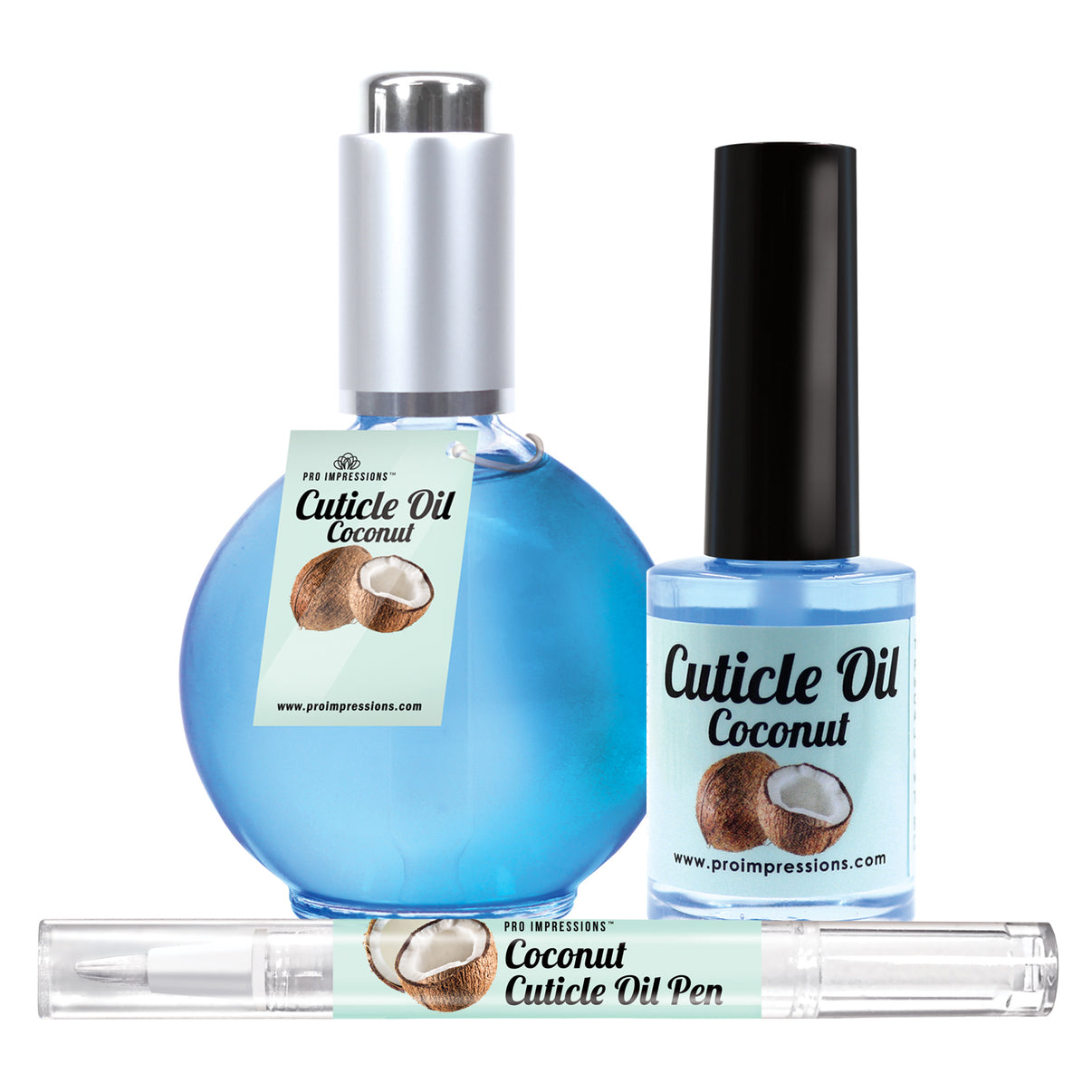 Coconut Scented Cuticle Oil Pro Impressions