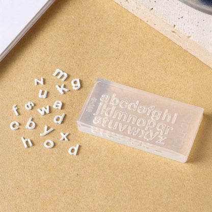 Silicone 3D Letter Nail Art Mould