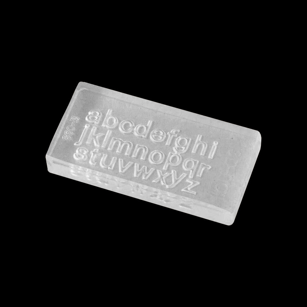 Silicone 3D Letter Nail Art Mould