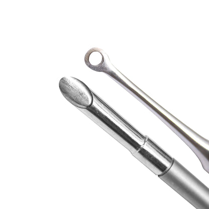 Cuticle Pusher & Ring with Filling Pads