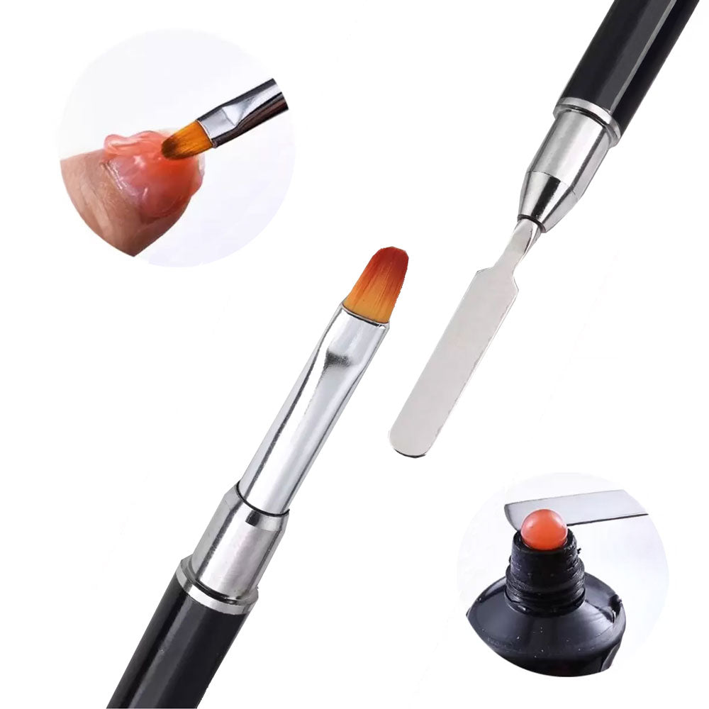 Poly Gel Dual Ended Application Brush & Tool