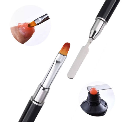 Poly Gel Dual Ended Application Brush & Tool