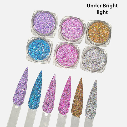 Reflective Glitter - 6 pack