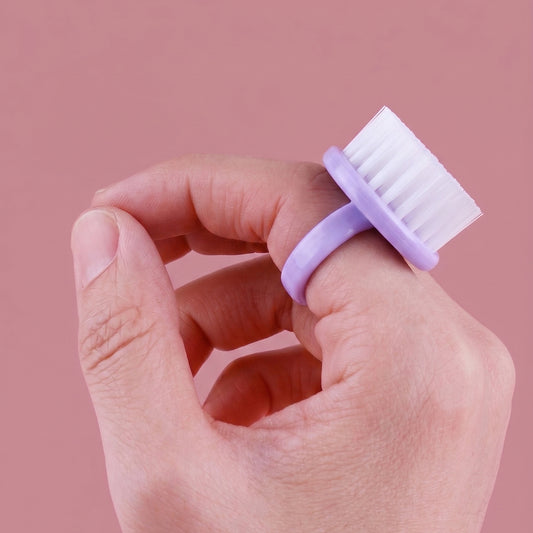 Finger Dust Brush - Purple