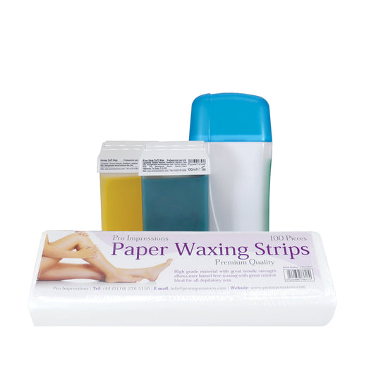 4pc Roll On Wax Kit