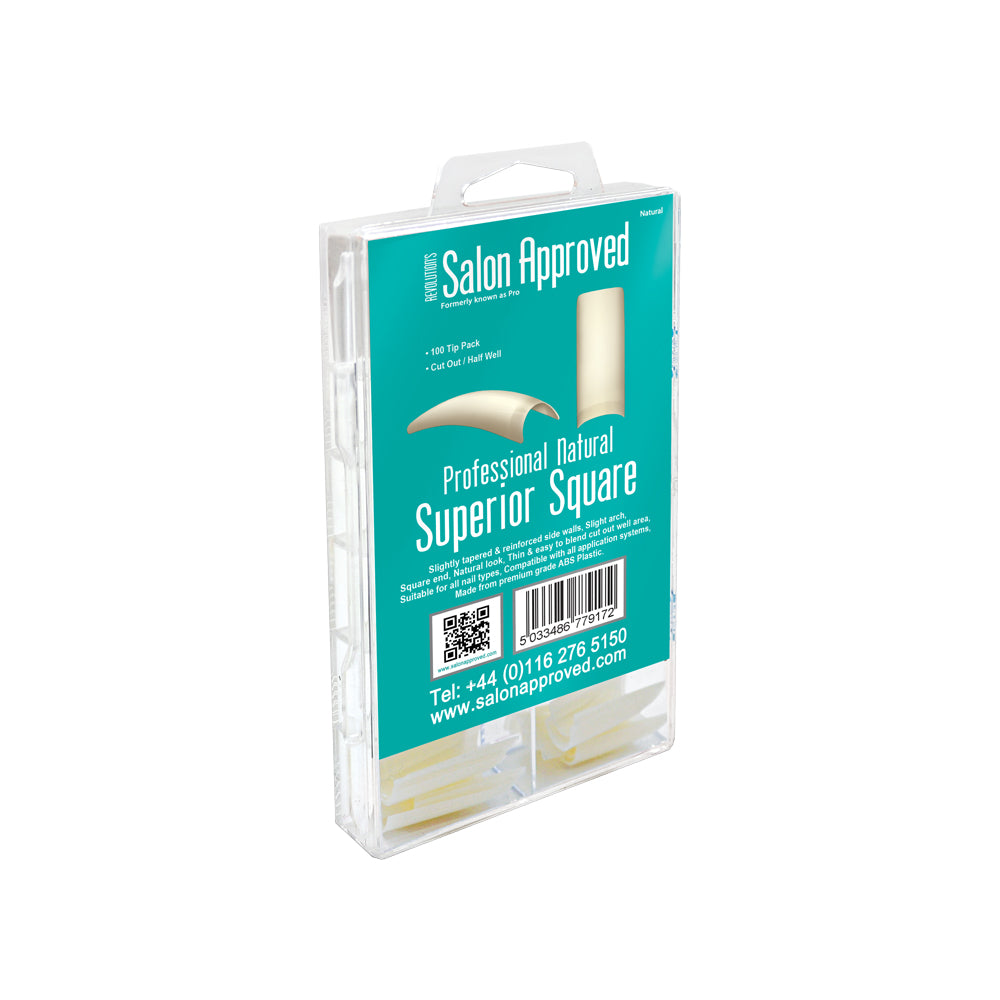 Advance Natural® Superior Square Nail Tips 100 Pack