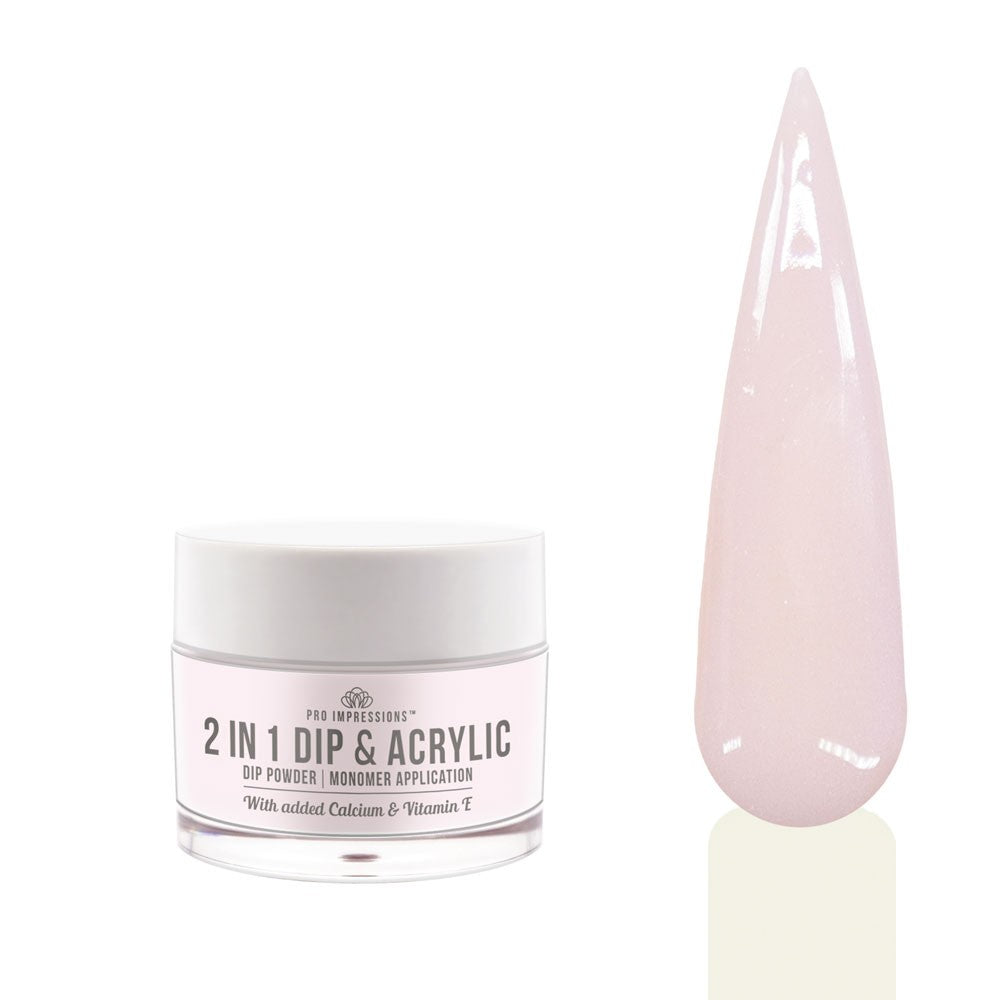 2 In 1 Dip & Acrylic Powder - No.20 Pastel Pink - 30g