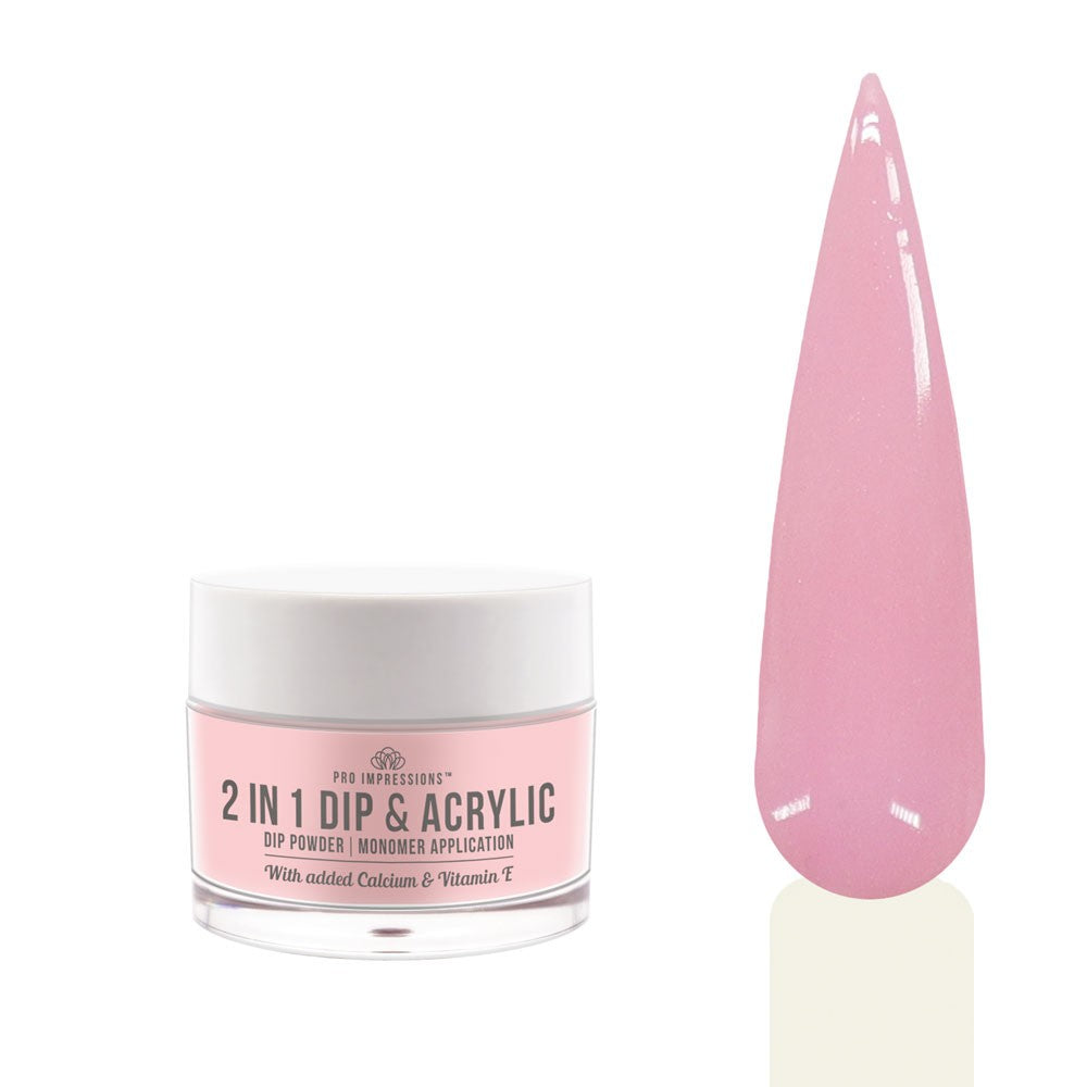 2 In 1 Dip & Acrylic Powder - No.38 Pink 30g