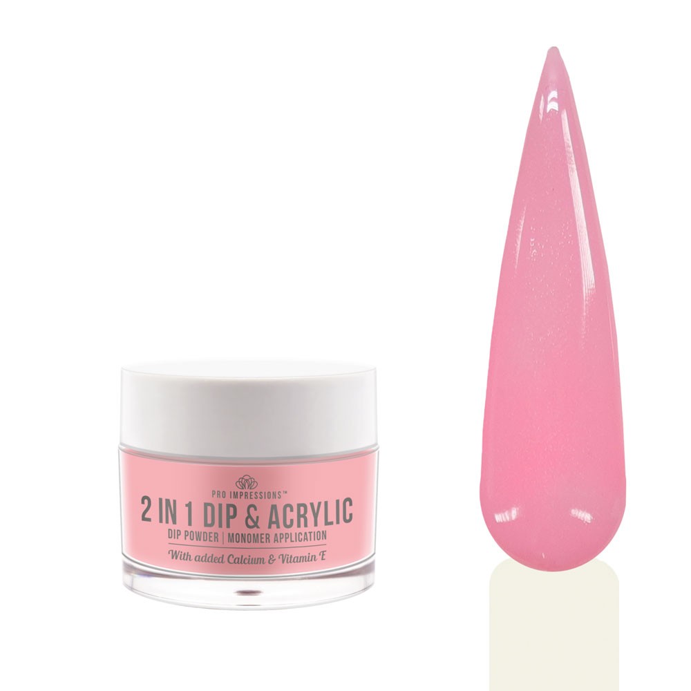 2 In 1 Dip & Acrylic Powder - No.31 Pretty Pink 30g