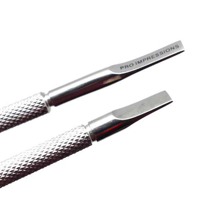Double Ended Flat Cuticle Scraper