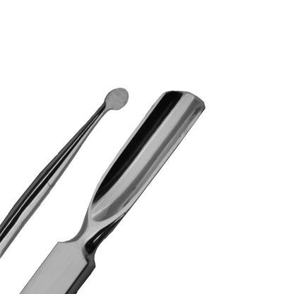 Cuticle Pusher & Nail Cleaner ( Flat Handle )