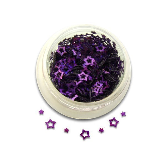 Purple Hologram Stars - 3g