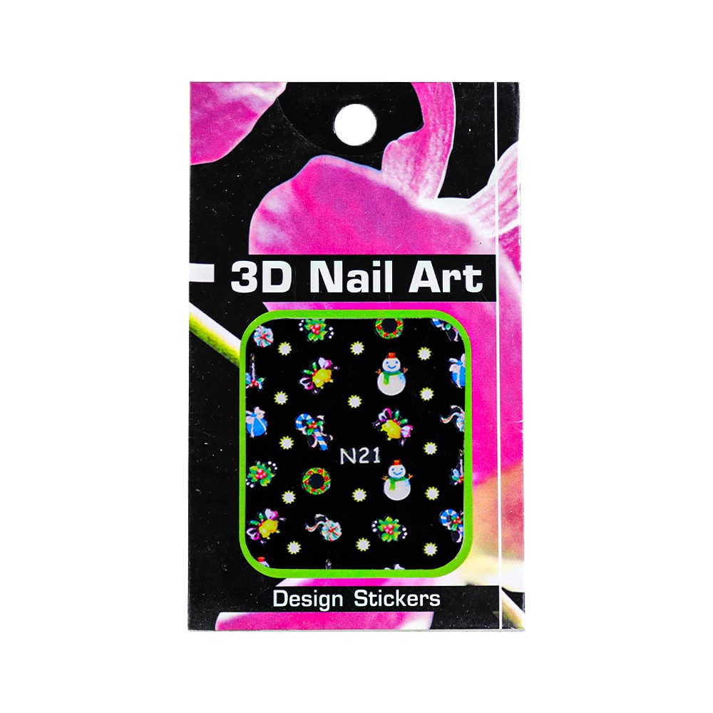 Christmas Nail Art Stickers - N21