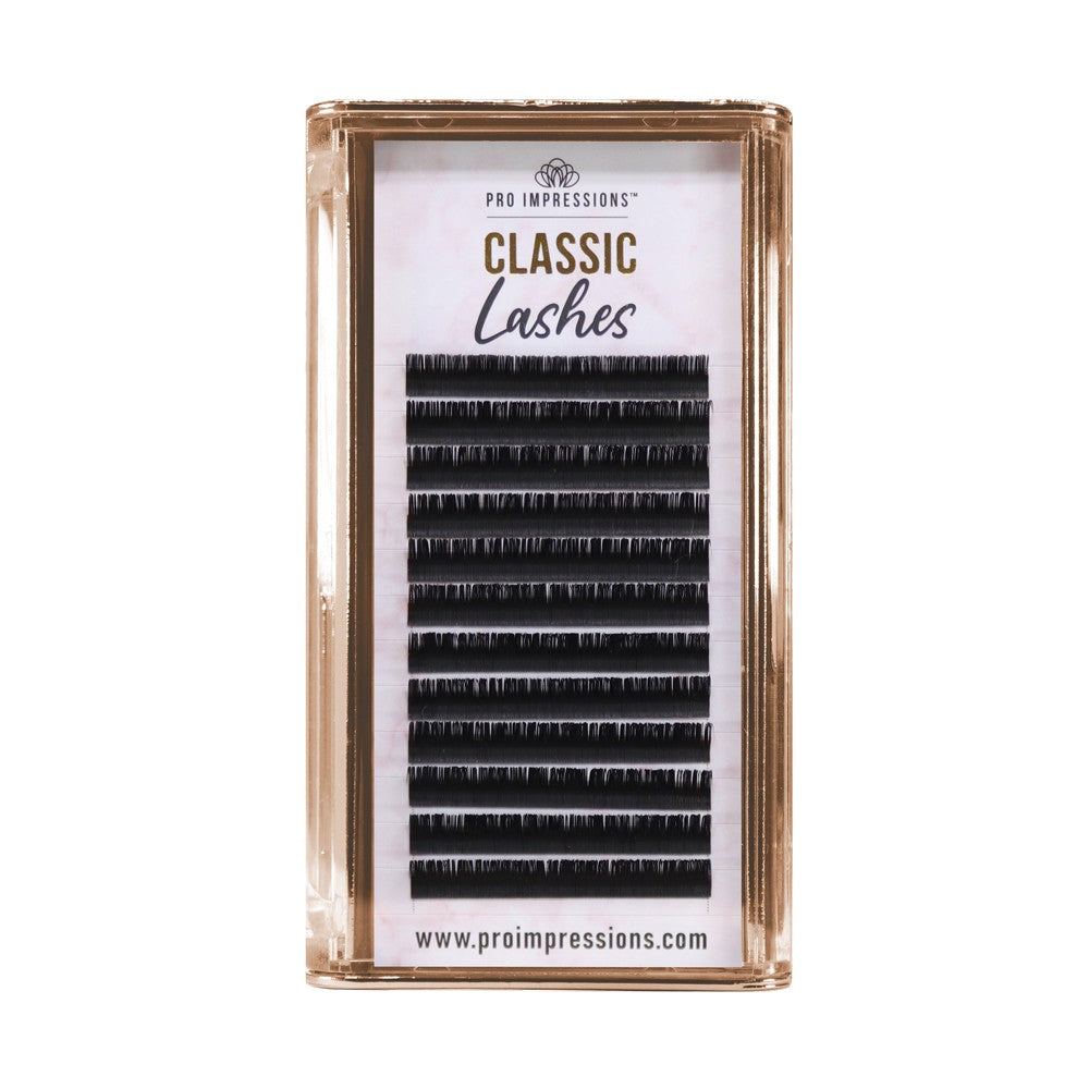 Classic Lashes Extensions - (One Length Per Pack)