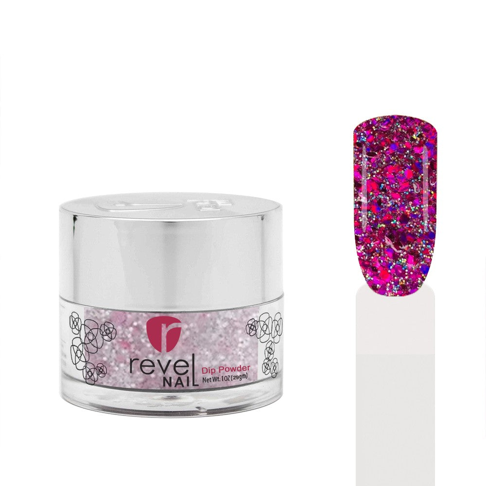Revel Nail - Dip Powder - D478 Razzberry - 29g