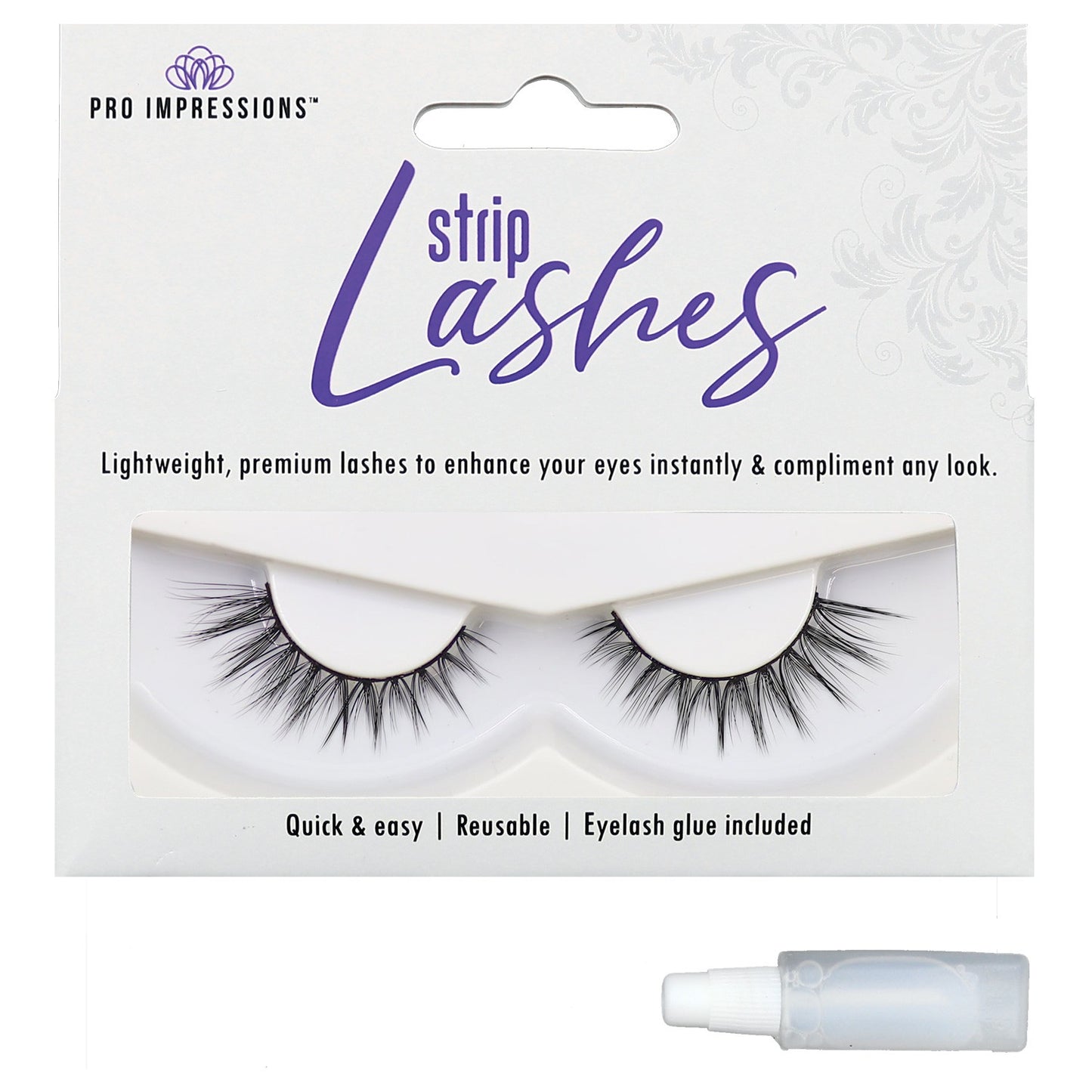 Premium 3D Silk Volume Strip Lashes - SL031