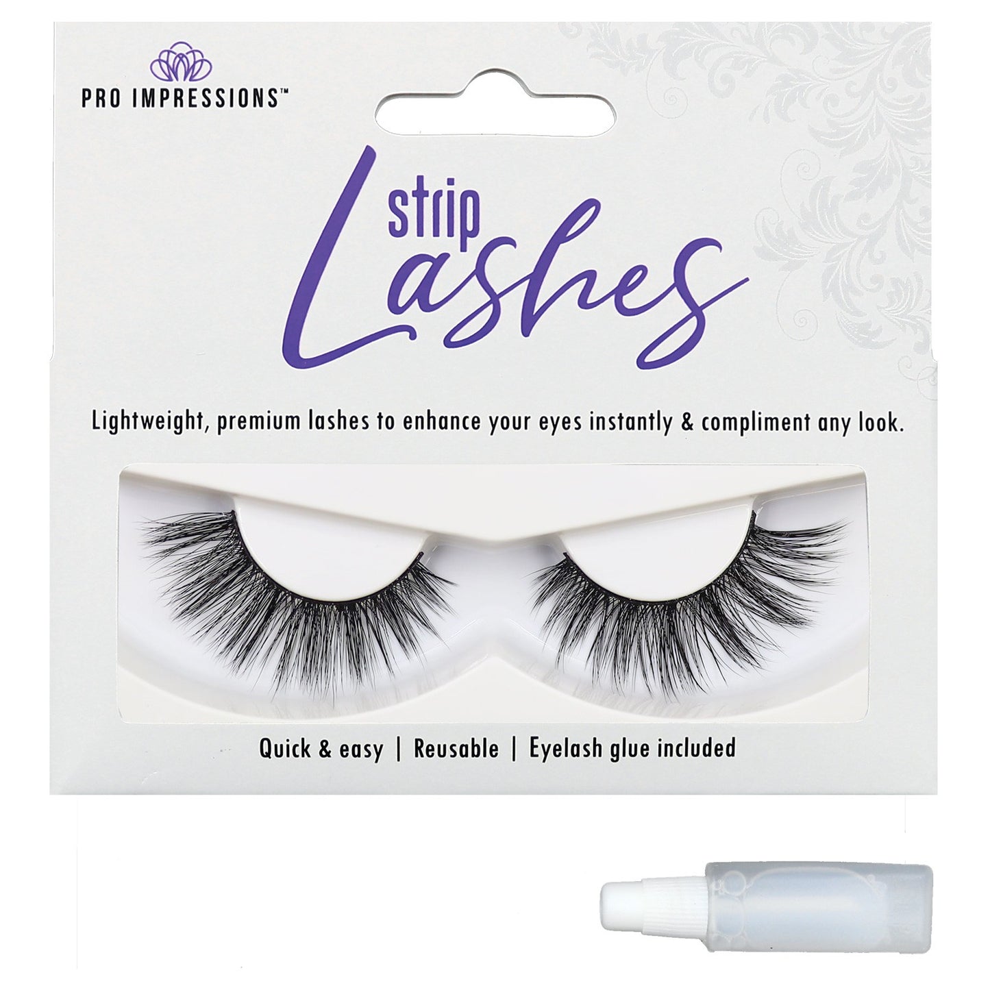 Premium 3D Silk Volume Strip Lashes - SL045