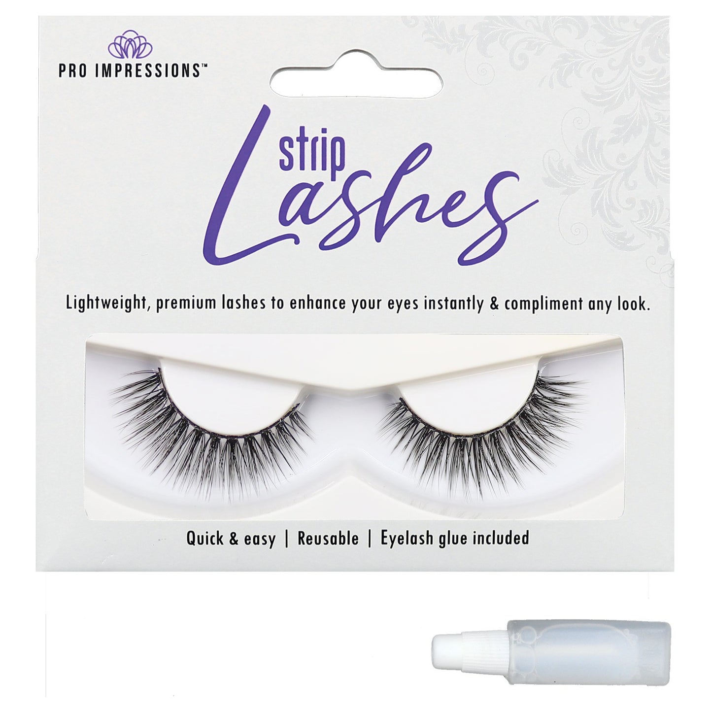 Premium 3D Silk Volume Strip Lashes - SLW-04