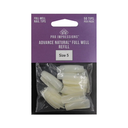 Advance Natural® Full Well Nail Tips