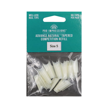 Advance Natural® Tapered Competition Nail Tips