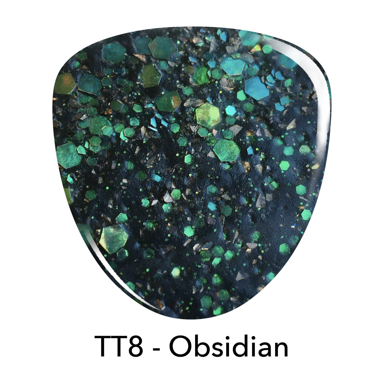 Revel Nail - Dip Powder - TT8 Obsidian - Treasure Trove 29g