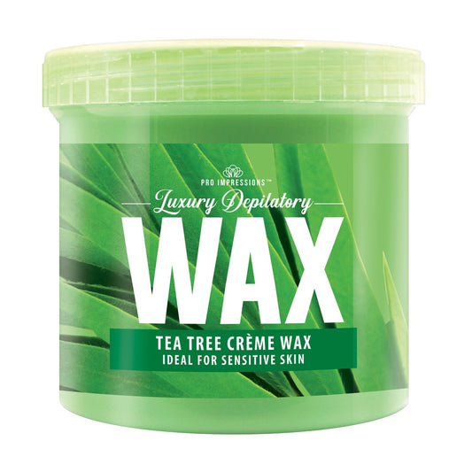 Pro Impressions - Tea Tree Crème Wax 450g